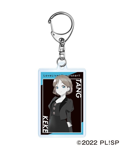 Tシャツ　唐可可 Tシャツ＆アクリルキーホルダーセット ブラック XLサイズ 「ラブライブ!スーパースター!! BLACK COLLECTION by ZOZOTOWN」 Tシャツ ライブロゴ Tシャツ ブラック Sサイズ 「ラブライブ