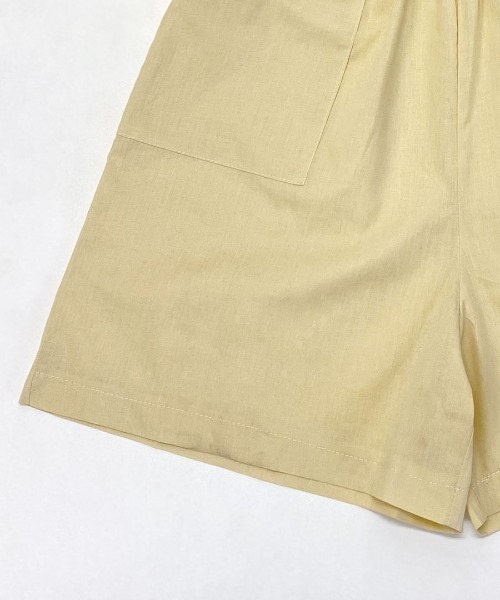 Riff（リフ）の「ロンパース オールインワン ショートパンツ（つなぎ/オールインワン・レディース・ベージュ/ブラック・M）」の19枚目の写真