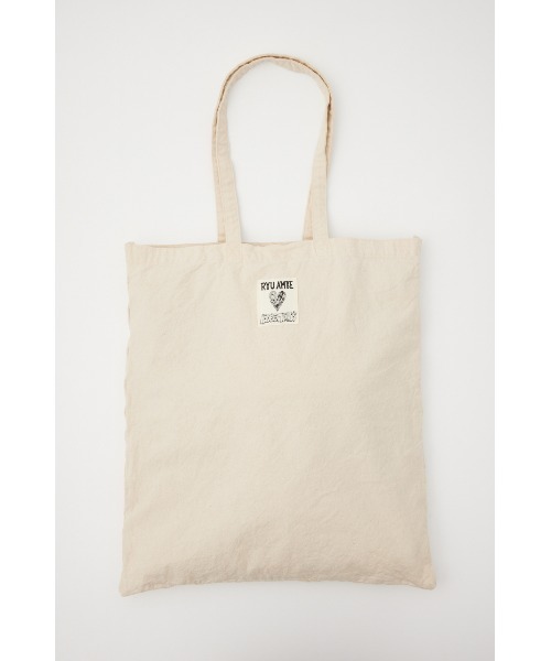 RODEO CROWNS WIDE BOWL（ロデオクラウンズワイドボウル）の「Ryu Ambe TOTE（トートバッグ・レディース・オフホワイト/ターコイズブルー/ライトパープル・FREE）」の11枚目の写真