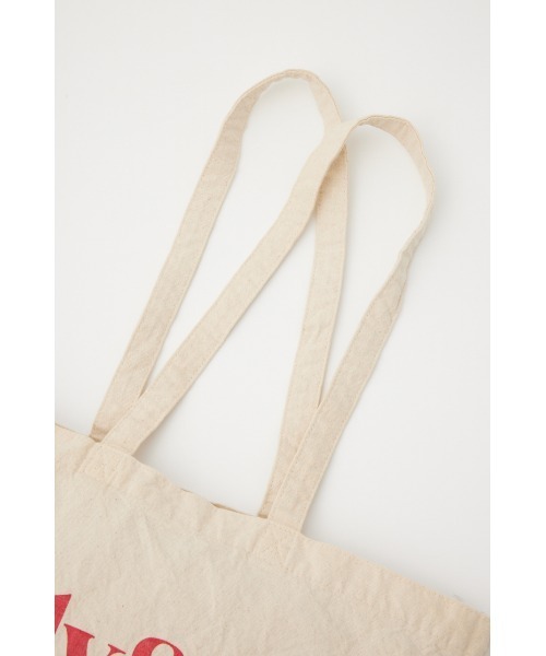 RODEO CROWNS WIDE BOWL（ロデオクラウンズワイドボウル）の「Ryu Ambe TOTE（トートバッグ・レディース・オフホワイト/ターコイズブルー/ライトパープル・FREE）」の14枚目の写真