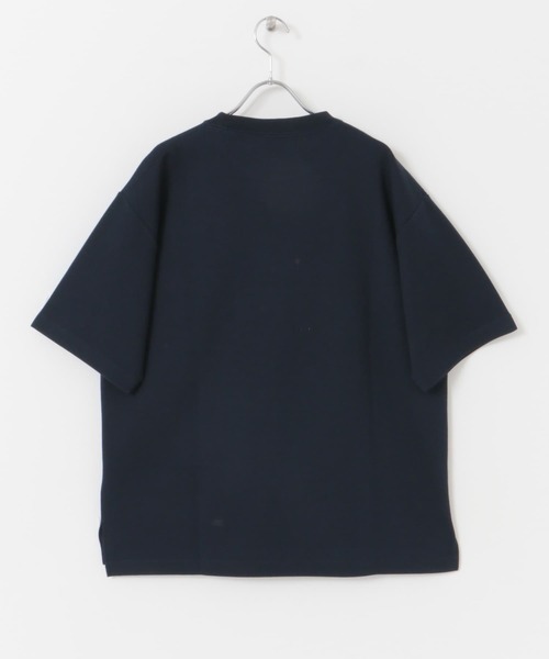 URBAN RESEARCH DOORS（アーバンリサーチドアーズ）の「ダブルフェイスクルーネックショートスリーブTシャツ（Tシャツ/カットソー・メンズ・ネイビー/グレー系その他/ベージュ系その他/グリーン・MEDIUM/LARGE）」の11枚目の写真