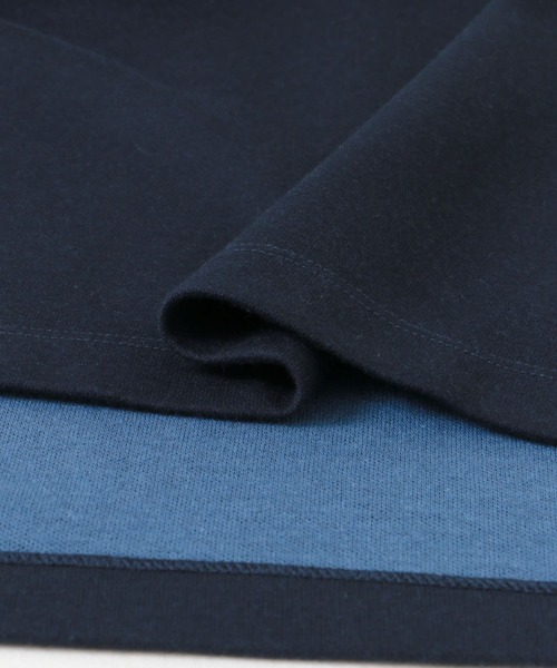 URBAN RESEARCH DOORS（アーバンリサーチドアーズ）の「ダブルフェイスクルーネックショートスリーブTシャツ（Tシャツ/カットソー・メンズ・ネイビー/グレー系その他/ベージュ系その他/グリーン・MEDIUM/LARGE）」の12枚目の写真