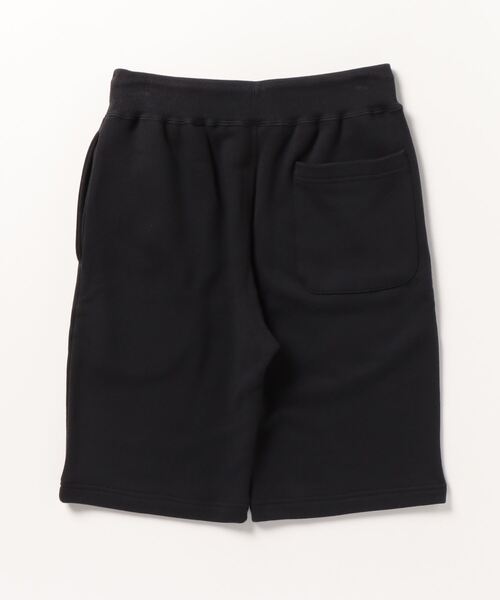 Champion（チャンピオン）の「【Champion/チャンピオン】ワンポイントロゴ ワッペンデザイン 裏毛スウェット生地 ショーツ/ショートパンツ（スウェットパンツ・メンズ・ブラック/ネイビー/グレー/サンドベージュ・M/L/XL）」の12枚目の写真
