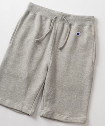 【Champion/チャンピオン】ワンポイントロゴ ワッペンデザイン 裏毛スウェット生地 ショーツ/ショートパンツ