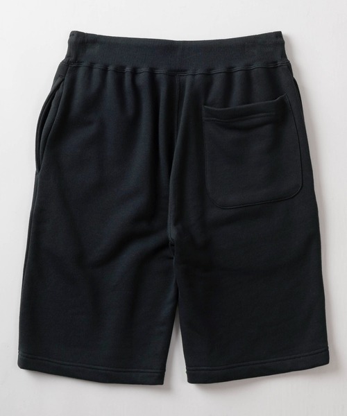 Champion（チャンピオン）の「【Champion/チャンピオン】ワンポイントロゴ ワッペンデザイン 裏毛スウェット生地 ショーツ/ショートパンツ（スウェットパンツ・メンズ・ブラック/ネイビー/グレー/サンドベージュ・M/L/XL）」の5枚目の写真