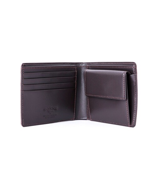 SONNE（ゾンネ）の「【SONNE/ゾンネ】SOM003 HALF FOLD WALLET（財布・メンズ・ブラウン/ブラック/ネイビー・FREE）」の10枚目の写真