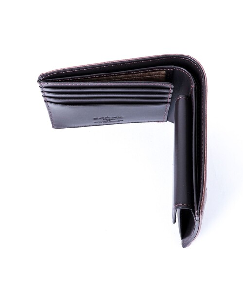 SONNE（ゾンネ）の「【SONNE/ゾンネ】SOM003 HALF FOLD WALLET（財布・メンズ・ブラウン/ブラック/ネイビー・FREE）」の11枚目の写真