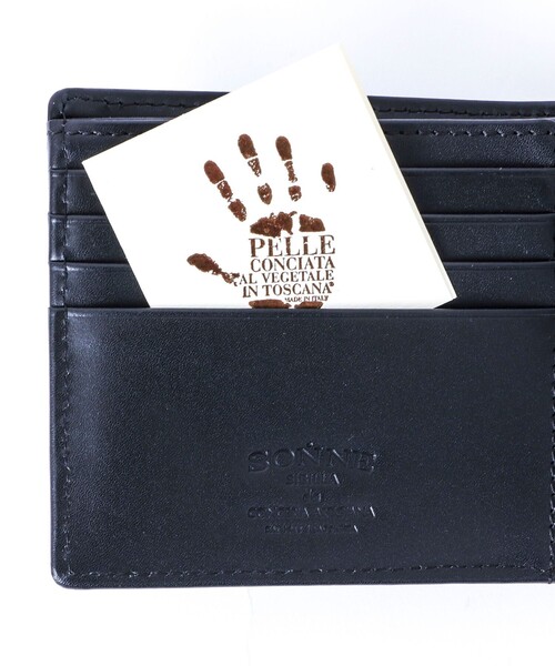 SONNE（ゾンネ）の「【SONNE/ゾンネ】SOM003 HALF FOLD WALLET（財布・メンズ・ブラウン/ブラック/ネイビー・FREE）」の19枚目の写真
