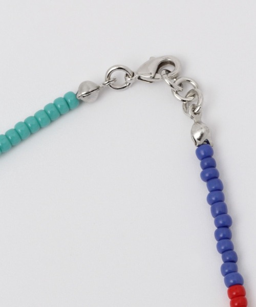 BAYFLOW（ベイフロー）の「マルチビーズアンクレット（ブレスレット・メンズ・その他1/ブラック・FREE）」の7枚目の写真