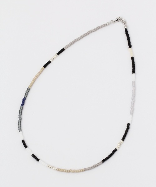 BAYFLOW（ベイフロー）の「マルチビーズアンクレット（ブレスレット・メンズ・その他1/ブラック・FREE）」の6枚目の写真