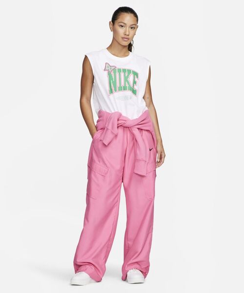 NIKE（ナイキ）の「ナイキ スポーツウェア ウィメンズ タンクトップ / Nike Sportswear Women's Tank（タンクトップ・レディース・ネイビー/ホワイト/ブラック・2XL/L/M/XL/S/XS）」の12枚目の写真