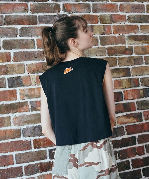 NIKE（ナイキ）の「ナイキ スポーツウェア ウィメンズ タンクトップ / Nike Sportswear Women's Tank（タンクトップ・レディース・ネイビー/ホワイト/ブラック・2XL/L/M/XL/S/XS）」の20枚目の写真