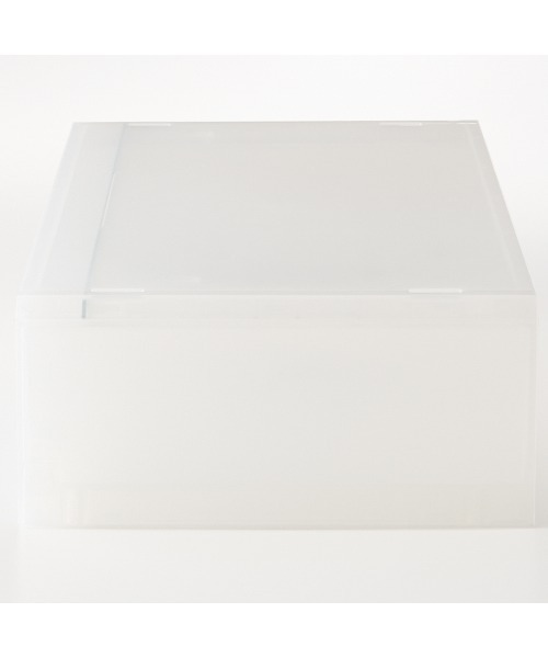 ポリプロピレンケース引出式・横ワイド・浅型 幅37×奥行26×高さ