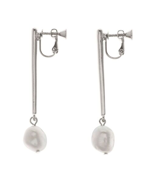 LAGUNAMOON(ラグナムーン)の「メタル淡水パールスティックイヤリング(イヤリング・レディース・ゴールド/シルバー・FREE)」の6枚目の写真