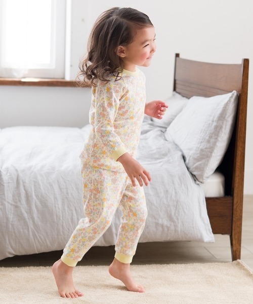 combimini（コンビミニ）の「のびのび腹巻付きなめらか超柔綿長袖