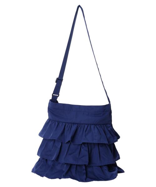 AMERICAN HOLIC(アメリカンホリック)の「フリルティアードBAG(エコバッグ/サブバッグ・レディース・カーキ/ブラック/ブルー・FREE)」の21枚目の写真