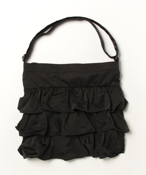 AMERICAN HOLIC(アメリカンホリック)の「フリルティアードBAG(エコバッグ/サブバッグ・レディース・カーキ/ブラック/ブルー・FREE)」の15枚目の写真