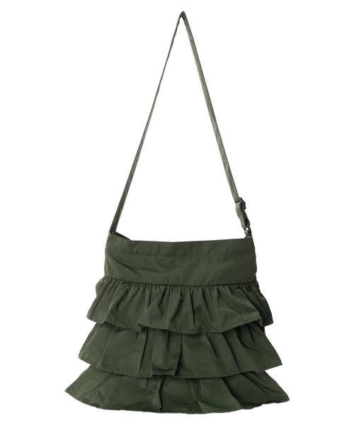 AMERICAN HOLIC(アメリカンホリック)の「フリルティアードBAG(エコバッグ/サブバッグ・レディース・カーキ/ブラック/ブルー・FREE)」の13枚目の写真