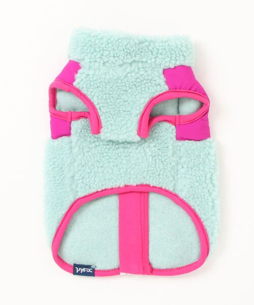 X-girl（エックスガール）の「X-girl/オーバルロゴフリース（ペットウェア・レディース・ライトグリーン/ホワイト・2L/L/M/S/3S/3L/3M/XS）」の15枚目の写真