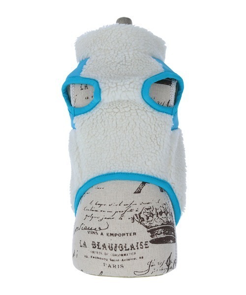 X-girl（エックスガール）の「X-girl/オーバルロゴフリース（ペットウェア・レディース・ライトグリーン/ホワイト・2L/L/M/S/3S/3L/3M/XS）」の5枚目の写真