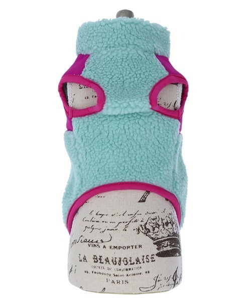 X-girl（エックスガール）の「X-girl/オーバルロゴフリース（ペットウェア・レディース・ライトグリーン/ホワイト・2L/L/M/S/3S/3L/3M/XS）」の8枚目の写真