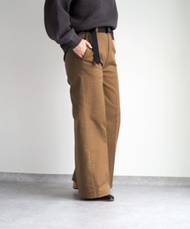 チノストレッチワイドパンツ