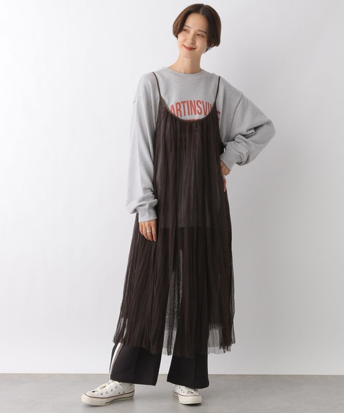 LEPSIM（レプシィム）の「スリットラインパンツ　977021（その他パンツ・レディース・グレー/ネイビー/ブラック・FREE）」の4枚目の写真