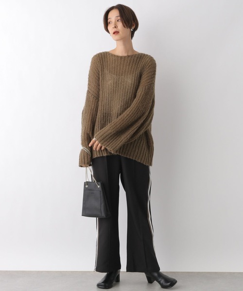 LEPSIM（レプシィム）の「スリットラインパンツ　977021（その他パンツ・レディース・グレー/ネイビー/ブラック・FREE）」の6枚目の写真