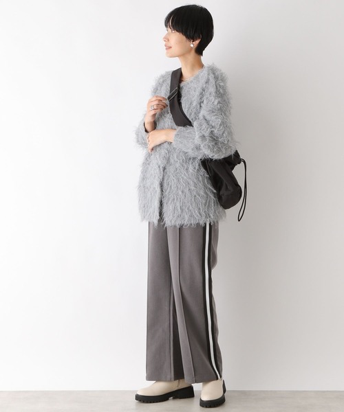 LEPSIM（レプシィム）の「スリットラインパンツ　977021（その他パンツ・レディース・グレー/ネイビー/ブラック・FREE）」の9枚目の写真