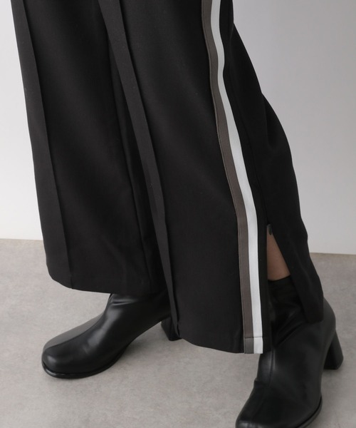 LEPSIM（レプシィム）の「スリットラインパンツ　977021（その他パンツ・レディース・グレー/ネイビー/ブラック・FREE）」の20枚目の写真