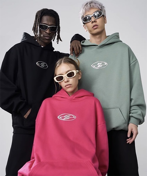 HARSH AND CRUEL（ハーシュアンドクルーエル）の「メタリックロゴ プルオーバーパーカ HC23W3TP03【Harsh and Cruel】（パーカー・メンズ・ブラック・L/XL/M）」の10枚目の写真