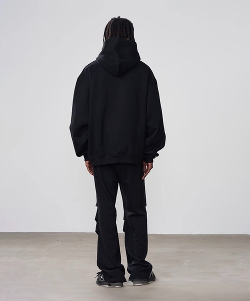 HARSH AND CRUEL（ハーシュアンドクルーエル）の「メタリックロゴ プルオーバーパーカ HC23W3TP03【Harsh and Cruel】（パーカー・メンズ・ブラック・L/XL/M）」の21枚目の写真