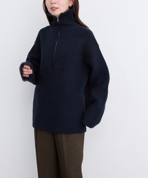 LEPSIM | 【FOR I SERIES】5ゲージハーフジッププルオーバー　974473(ニット/セーター)