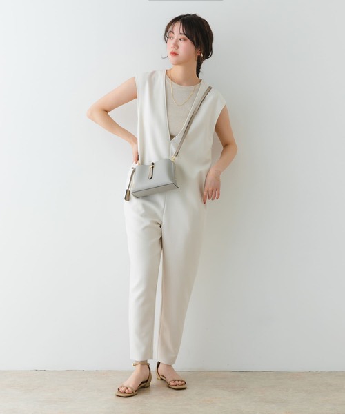 RODE SKO（ロデスコ）の「チャーム付ヨコナガショルダーバッグ（ショルダーバッグ・レディース・アイボリー/ブラック系その他/ライトグレー・ONE）」の8枚目の写真