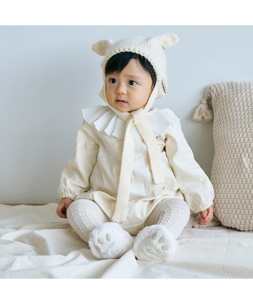 apres les cours（アプレレクール）の「てんし&あくまボディースーツ（ロンパース・キッズ・アイボリー/ブラック・80）」の21枚目の写真