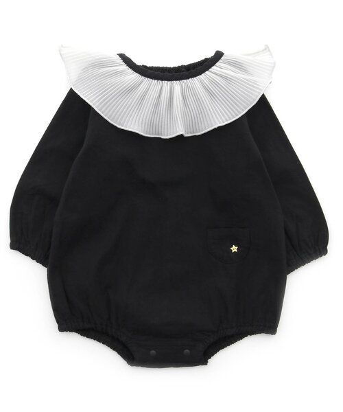 apres les cours（アプレレクール）の「てんし&あくまボディースーツ（ロンパース・キッズ・アイボリー/ブラック・80）」の15枚目の写真