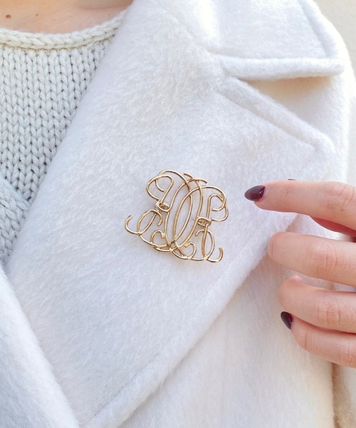 Chico（チコ）の「Chモチーフブローチ（ブローチ/コサージュ・レディース・シルバー/ゴールド・FREE）」の2枚目の写真