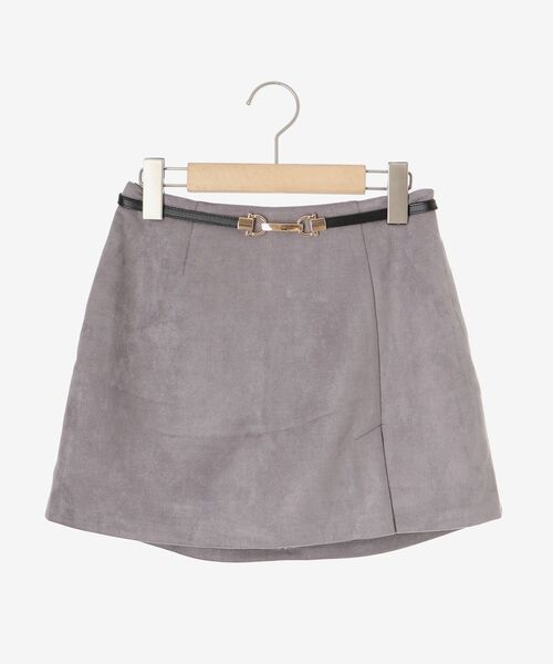 MAJESTIC LEGON(マジェスティックレゴン)の「ベルトセットミニスカパン(その他パンツ・レディース・ベージュ/ホワイト系その他2/ブラック/グレー・MEDIUM)」の16枚目の写真