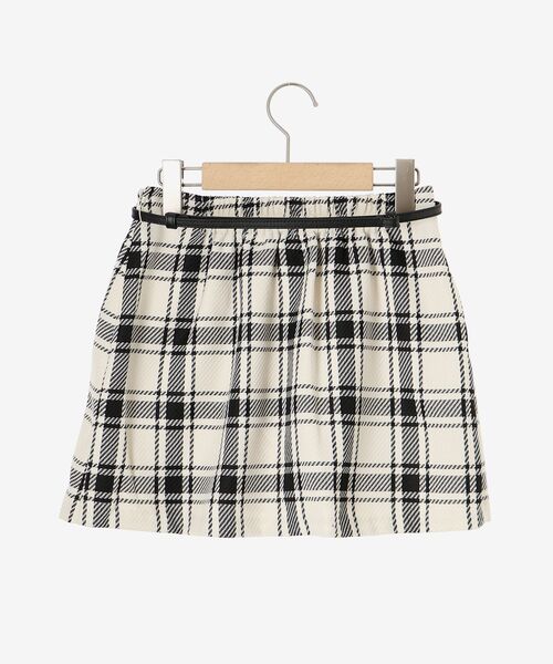 MAJESTIC LEGON(マジェスティックレゴン)の「ベルトセットミニスカパン(その他パンツ・レディース・ベージュ/ホワイト系その他2/ブラック/グレー・MEDIUM)」の14枚目の写真