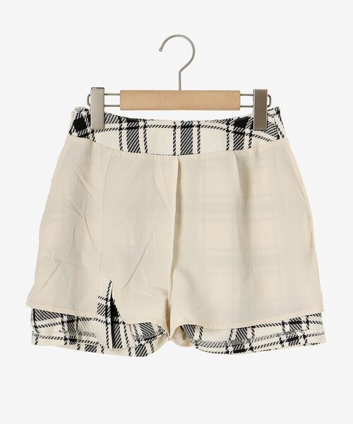 MAJESTIC LEGON(マジェスティックレゴン)の「ベルトセットミニスカパン(その他パンツ・レディース・ベージュ/ホワイト系その他2/ブラック/グレー・MEDIUM)」の9枚目の写真