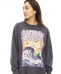 BILLABONG レディース VINTAGE GRAPHIC LS TEE ロンＴ 【2023年秋冬モデル】/ビラボン長袖ロンT