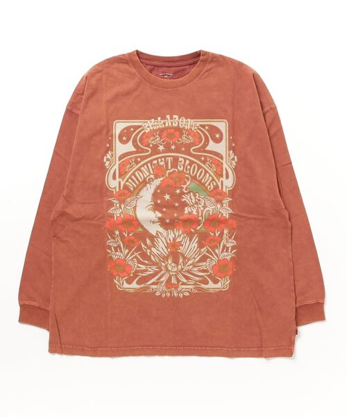 BILLABONG(ビラボン)の「BILLABONG レディース VINTAGE GRAPHIC LS TEE ロンT 【2023年秋冬モデル】/ビラボン長袖ロンT(Tシャツ/カットソー・レディース・レンガ/ブラック系その他/ラベンダー・MEDIUM/3M)」の16枚目の写真