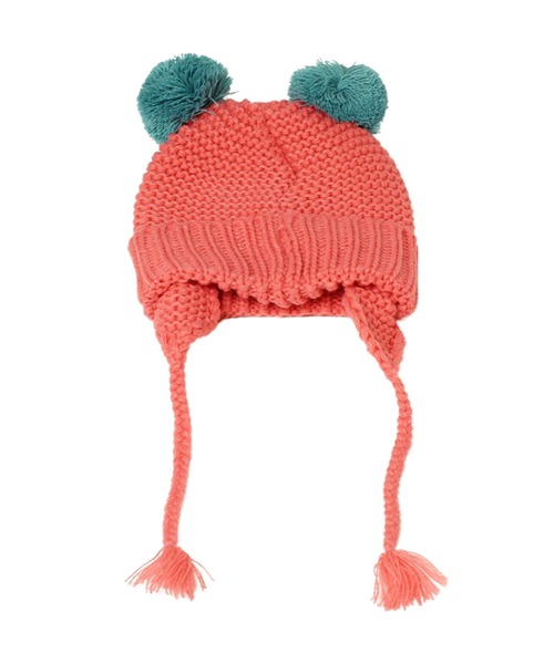 14+(イチヨンプラス)の「Pompom Ear Watch(ニットキャップ/ビーニー・キッズ・パープル/ベージュ/ピンク・kids-M)」の9枚目の写真
