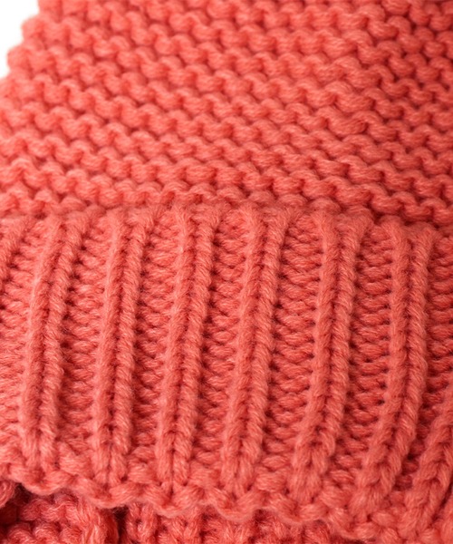 14+(イチヨンプラス)の「Pompom Ear Watch(ニットキャップ/ビーニー・キッズ・パープル/ベージュ/ピンク・kids-M)」の10枚目の写真