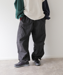 【ANGLAN / アングラン】Rib Nylon Mountain Cargo Pants