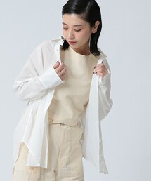 Demi-Luxe BEAMS | Demi-Luxe BEAMS /  KHADI オーバーシャツ(シャツ/ブラウス)