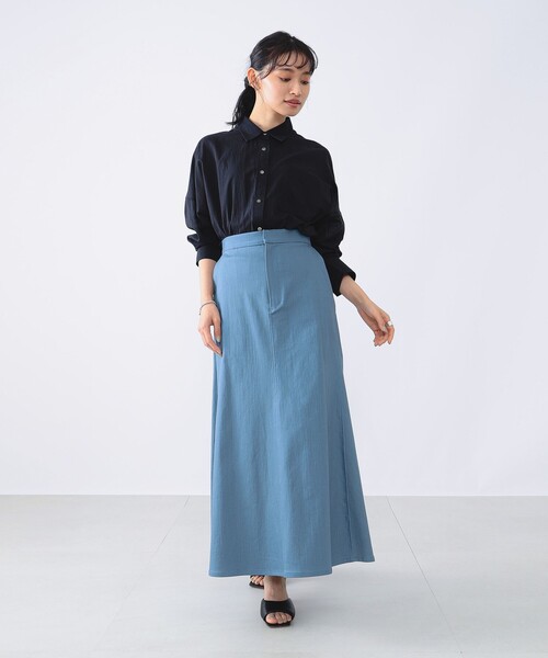 ■おまとめ■美品 デミルクス ビームス BEAMS イタリア製生地ブラウス Demi-Luxe BEAMS（デミルクス ビームス）バイカラーブラウス