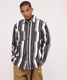 AVIREX | STRIPE DENIM SHIRT / ストライプ デニム シャツ / AVIREX / アヴィレックス(シャツ/ブラウス)