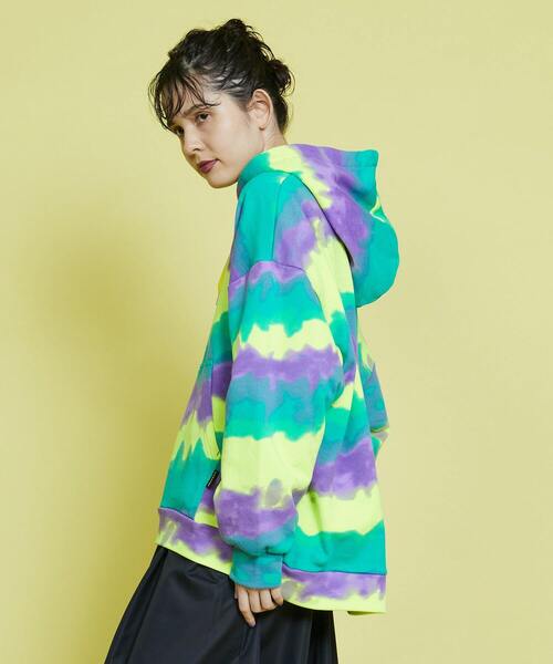 FRAPBOIS(フラボア)の「マーブルパーカー(パーカー・レディース・ピンク系その他/イエロー系その他・2/1)」の9枚目の写真