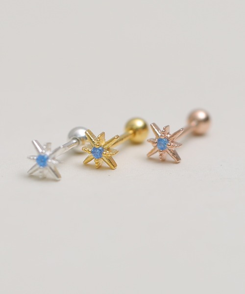 Peony(ピオニー)の「【Peony/ピオニー】/キラキラモチーフ ワンポイントピアス(ピアス(片耳用)・レディース・E/B/C/D/F/A・FREE)」の13枚目の写真